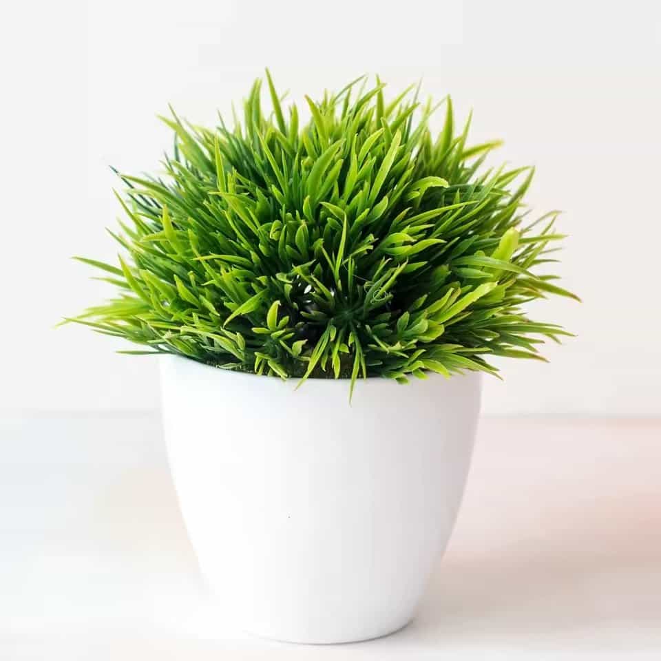 Artificial Plant Bonsai Plastic Small Tree Pot Fake Plant Flower Potted